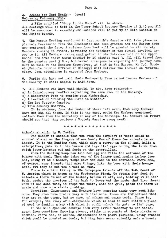 Gazette no. 2
Jan 1973