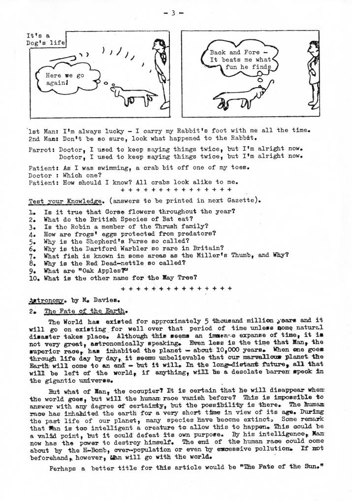 Gazette no. 4
Mar 1973