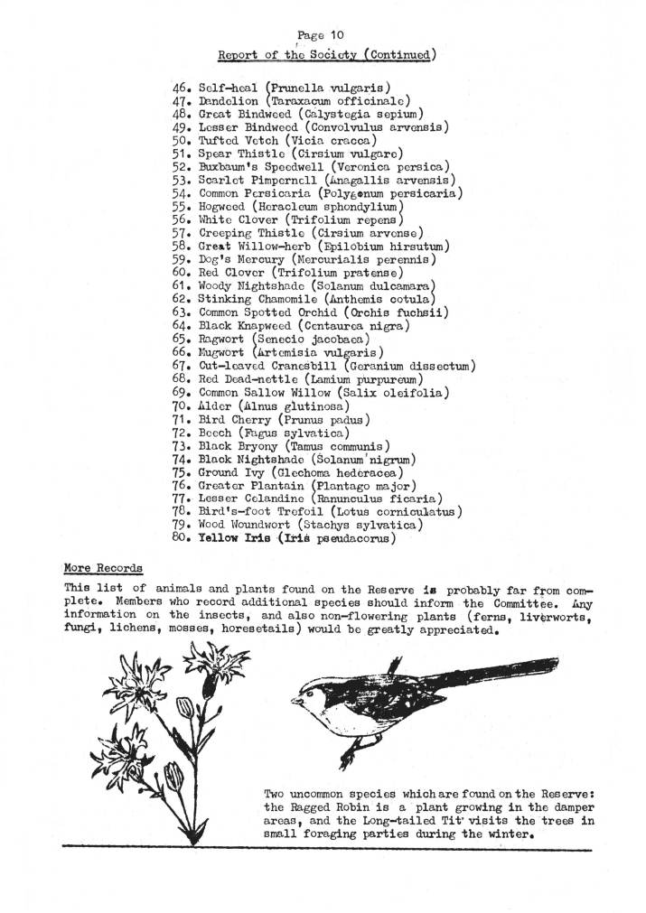 Natural History Gazette
No. 10 July 1974