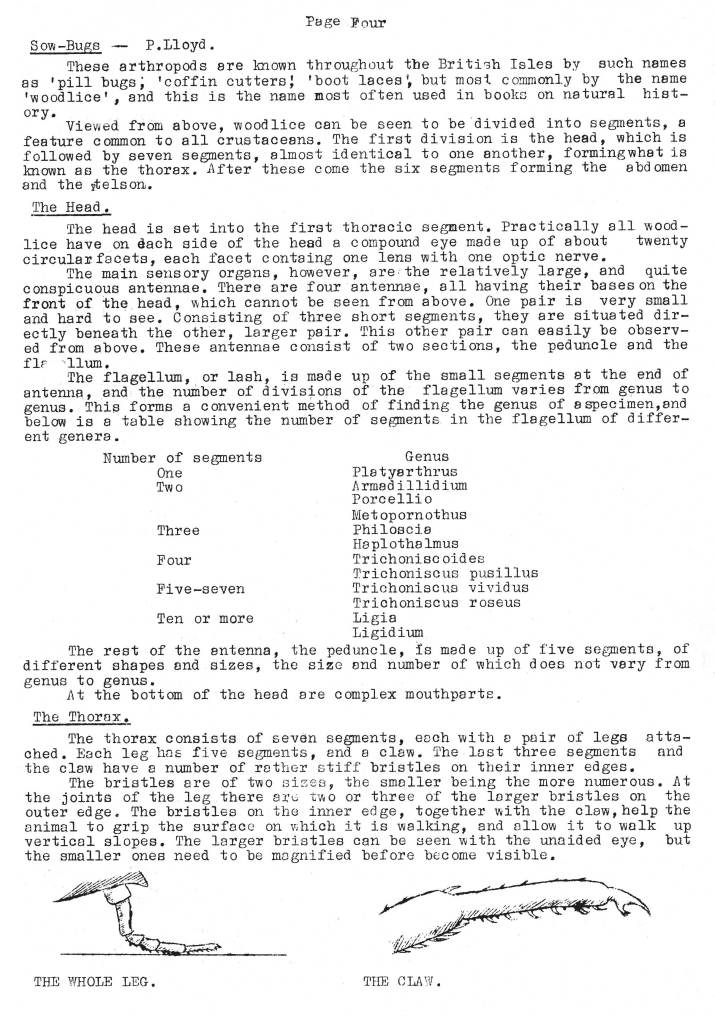 Natural History Gazette
No. 15 April 1975