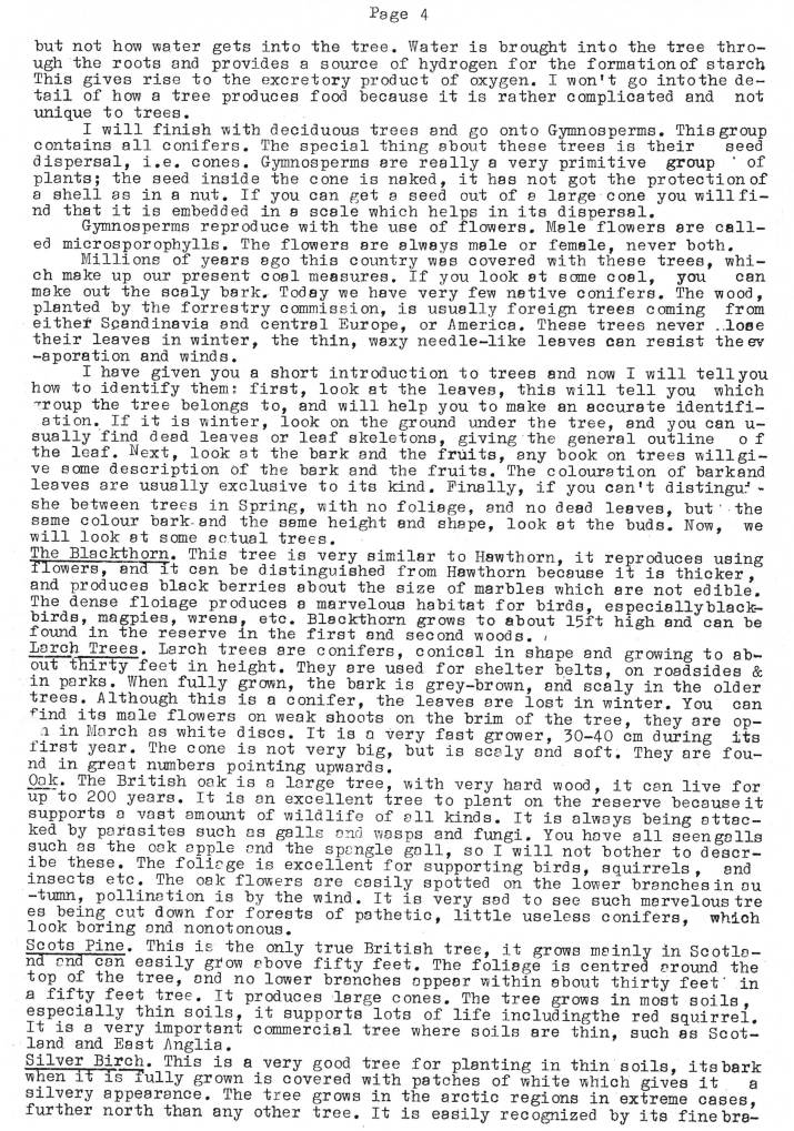 Natural History Gazette
No. 16 May 1975