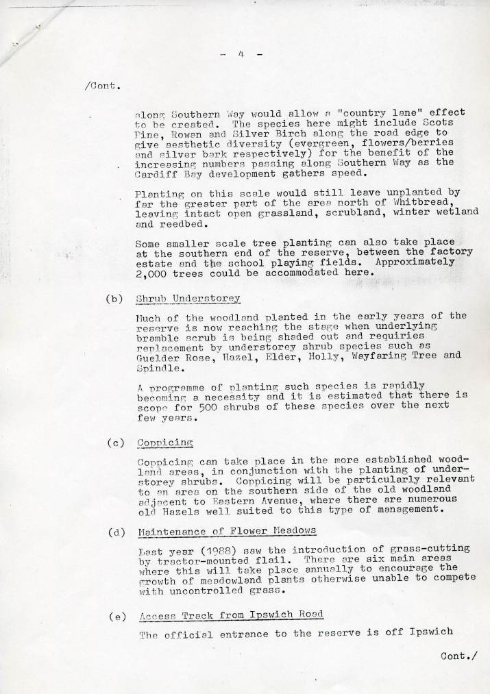 Management Plan 18/04/89 page 4