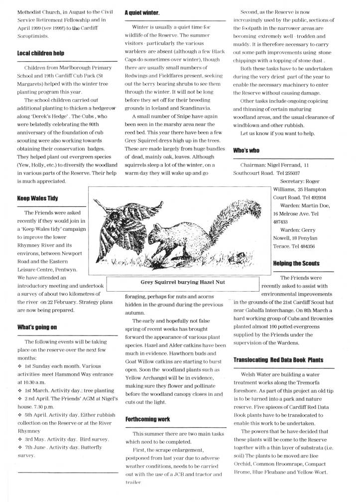 Newsletter Spring 1998 no. 7