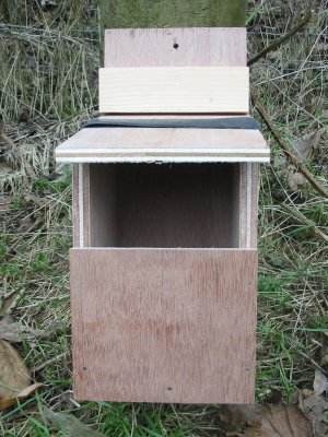 Howardian Local Nature Reserve 
  Open fronted Bird Box